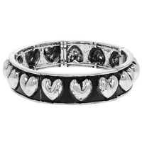 WESTERN HEART PATTERN STRETCH BRACELET