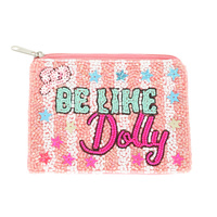 WESTERN BE LIKE DOLLY EMBROIDERED COIN BAG