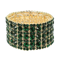 JEWEL EMBELLISHED STRETCH BRACELET