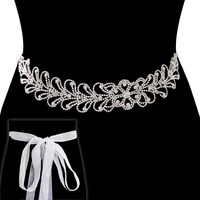 INTERLOCK RHINESTONE WEDDING BELT