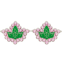 AKA SORORITY IVY LEAF EARRINGS