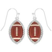 GAMEDAY FOOTBALL DANGLE EARRINGS