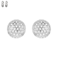 DISCO BALL METAL CLIP EARRING