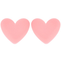 VALENTINE'S THEME PASTEL HEART EARRINGS