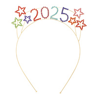 2025 NEW YEAR CRYSTAL PAVE HEADBAND