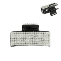 RHINESTONE PAVE PLASTIC HAIR CLIP