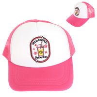 "ICE COFFEE PRINCESS" MESH BACKING BASEBALL CAP