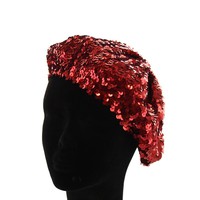 FRENCH BERET WITH  SEQUIN