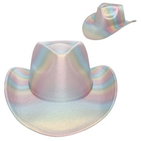 FASHION SEQUIN GLITTERING COWBOY HAT