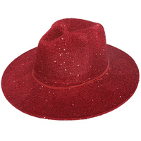 FASHION WESTERN SEQUIN EMBROIDERED COWBOY HAT