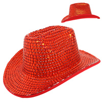 WESTERN RHINESTONE EMBELLISHED COWBOY HAT