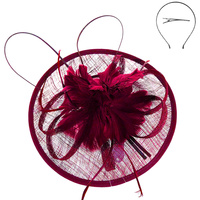 SINAMAY FASHION FASCINATOR