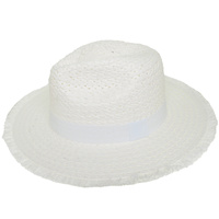 WESTERN PINCHED FRONT STYLE STRAW COWBOY HAT