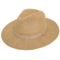 FLOPPY WIDE BRIM PAPER BRAID PANAMA HAT