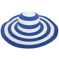 FLOPPY OVERSIZED WIDE BRIM STRAW SUN HAT