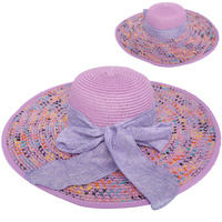 FLOPPY OVERSIZED WIDE BRIM STRAW SUN HAT