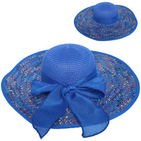 FLOPPY OVERSIZED WIDE BRIM STRAW SUN HAT