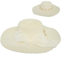 FLOPPY OVERSIZED WIDE BRIM STRAW SUN HAT