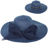 FLOPPY OVERSIZED WIDE BRIM STRAW SUN HAT