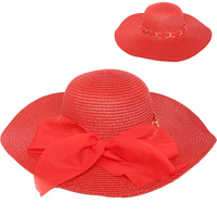 FLOPPY OVERSIZED WIDE BRIM STRAW SUN HAT