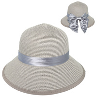 FASHION DOWN WIDE BRIM STRAW SUN HAT