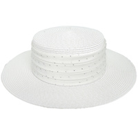 WESTERN WIDE BRIM STRAW WOVEN SUN HAT