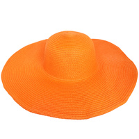 FLOPPY OVERSIZED WIDE BRIM STRAW SUN HAT