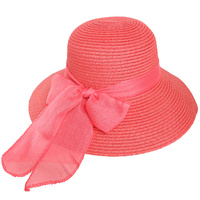 FASHION WIDE DOWN BRIM STRAW SUN HAT