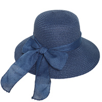 FASHION WIDE DOWN BRIM STRAW SUN HAT