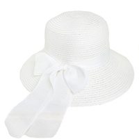 FASHION WIDE DOWN BRIM STRAW SUN HAT