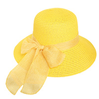 FASHION WIDE DOWN BRIM STRAW SUN HAT