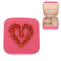 HEART JEWELED JEWELRY BOX