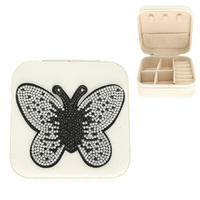 BUTTERFLY JEWELED JEWELRY BOX