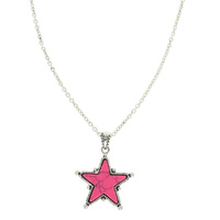 WESTERN TURQUOISE STAR PENDANT NECKLACE