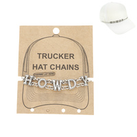 WESTERN HOWDY TRUCKER HAT CHAIN