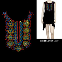 HOTFIX ETHNIC PRINT SHIRT