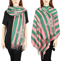 AKA SORORITY SHAWL SCARF