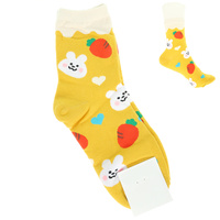 BUNNY THEME COMFORT NOVELTY SOCKS