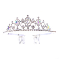 MED RHINESTONE TIARA