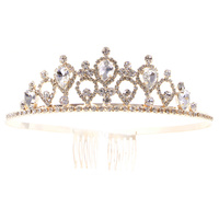 MED RHINESTONE TIARA