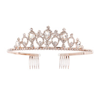 MED RHINESTONE TIARA