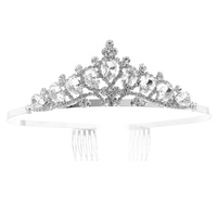 MED RHINESTONE TIARA