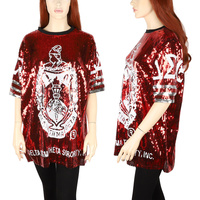 DST SORORITY SEQUIN JERSEY SHIRT