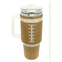 GAMEDAY FOOTBALL STAINLESS STEEL TUMBLER