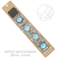 WESTERN OVAL TURQUOISE APPLE WATCH BAND