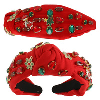 CHRISTMAS THEMED JEWEL EMBELLISHED HEADBAND