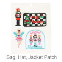 CHRISTMAS THEMED ASSORTED PATCH SET